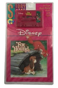 Vintage The Fox And The Hound By Disney Audio Entertainment Read Along Book Tape - Picture 1 of 4
