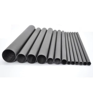 42 mm OD x 40 mm ID x longitud 500 mm tubo de fibra de carbono 3K rollo mate envuelto 42*40 - Imagen 1 de 6