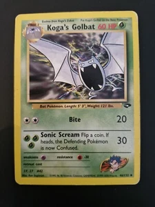 Kogas Golbat - 46/132 - Gym Challenge Pokemon Karte WOTC Pokémon TCG - Bild 1 von 2