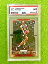CAM REDDISH PRIZM ROOKIE CARD GRADED PSA 9 MINT RC 2019-20 Panini Prizm HAWKS rc