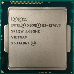 Intel Xeon E3-1276 V3 LGA-1150 CPU Processor 3.60 GHz 4-Core 8MB 84W GPU P4600 - Picture 1 of 4