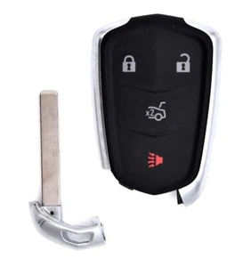 New OEM Unlocked Cadillac ATS CTS XTS Remote Smart Key Fob HYQ2AB 4 Button - Picture 1 of 3