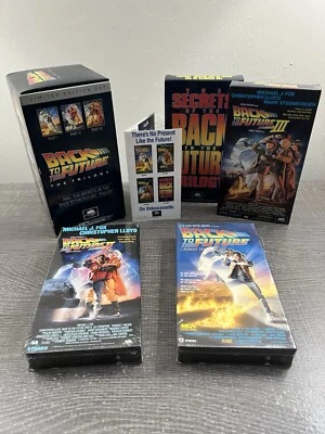 Back To The Future VHS Trilogy Limited Edition Box Set (1 & 2 SEALED) - Image 1 of 4