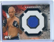 2013 TOPPS UFC BLOODLINES WALK-OUT SHIRT RELIC PATCH  MARTIN KAMPMAN #/198