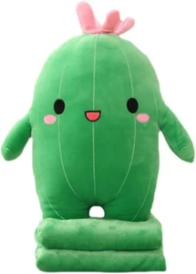 Cuddly Big Soft Toys Plant Cactus Doll, Plush Stuffed Animal Cactus Pillow and B - Picture 1 of 8