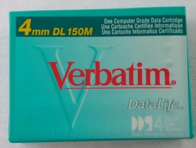 4 St. Verbatim DDS 4 /   4mm DL150M Data Tape / Daten Kassette  - Bild 1 von 2