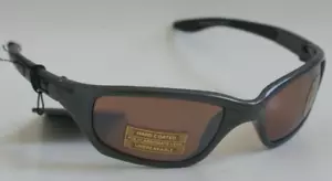 NUEVO CON ETIQUETAS Verdadero Vintage Y2K Deportes Envoltura Alrededor Coppermax Lente Tecnología Gafas de sol - Imagen 1 de 5