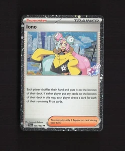 Tarjeta Pokémon Estampada Iono 185/193 Colección Torneo Cosmos Holo Promo - Imagen 1 de 49