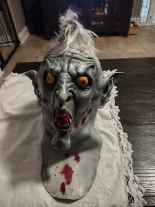 Varcolak Maske Halloween Horror Latex Maske Zombie Punk Rocker Vampir Kostüm Par - Bild 1 von 8