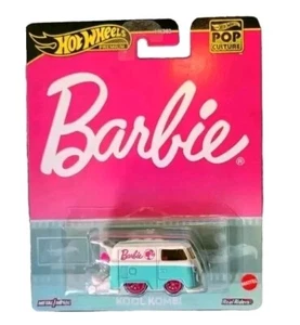 Hot Wheels Barbie Kool Kombi Premium Pop Culture 1:64 Volkswagen VW Diecast - Picture 1 of 2