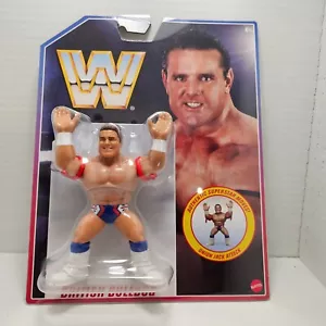 NUEVO/COMO NUEVO* BULLDOG BRITÁNICO Davey Boy Smith Mattel Hasbro WWF WWE Figura *NOTAS - Imagen 1 de 3