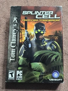 Tom Clancy's Splinter Cell Pandora Tomorrow PC CD ROM 2003 Video Game NEW SEALED - Picture 1 of 5