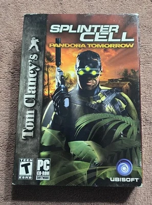 Tom Clancy's Splinter Cell Pandora Tomorrow PC CD ROM 2003 Video Game NEW SEALED - Image 1 of 4