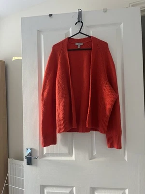 ASOS Fluffy Knit Cardigan Size 6 - Image 1 of 4