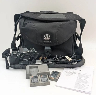 Cámara digital Olympus OM E-M5 Mark II DSLR solo cuerpo de 16,1 MP Foto 1 de 4