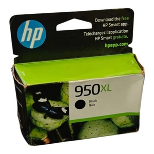 Genuine HP 950XL Black Ink Cartridge EXP 01/24 — New & Factory Sealed!!! - Picture 1 of 3