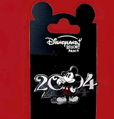 PIN DE COLECCIÓN DISNEYLAND PARIS RESORT MICKEY MOUSE 2004 DIFÍCIL DE ENCONTRAR ¡TOTALMENTE NUEVO! Foto 1 de 4