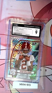 RYAN WILLIAMS 2024 BOWMAN U CHROME #53 XFRACTOR CGC 9 (RC) - Picture 1 of 2