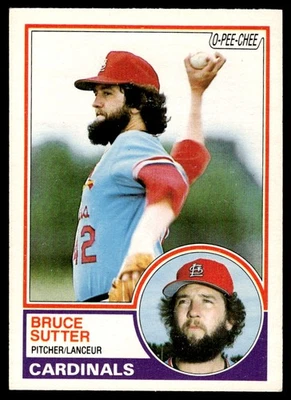 1983 O-Pee-Chee Bruce Sutter St. Louis Cardinals #150 - Image 1 of 2