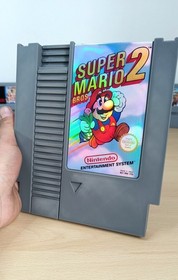D&eacute;coration murale cartouche g&eacute;ante NES &ndash; Super Mario bros 2