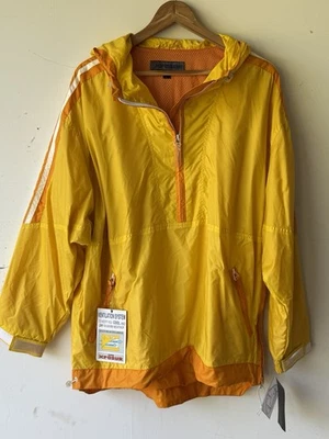 De colección. Chaqueta para lluvia/correr/caminata - Zero Xposur - Amarilla/Negro - Repelente al agua Grande Foto 1 de 4