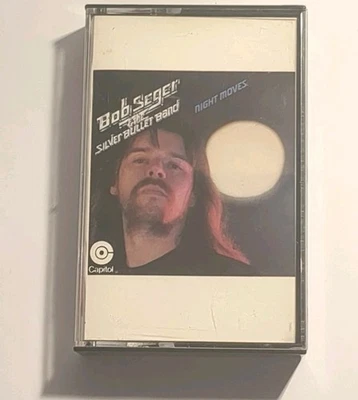 Bob Seger & The Silver Bullet Band - Night Moves (Cassette, 1976, Capitol) Used Foto 1 de 4