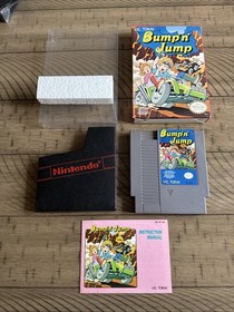 Bump'n Jump Nintendo NES Complete In Box