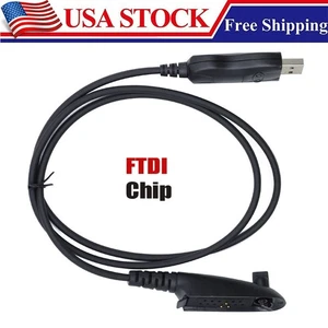 RKN4075 FTDI USB Programming Cable For Motorola HT1250 HT1250LS HT750 HT750LS - Picture 1 of 6