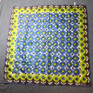 Sciarpa di seta vintage Vera Neumann 23" floreale giallo grande - Foto 1 di 6