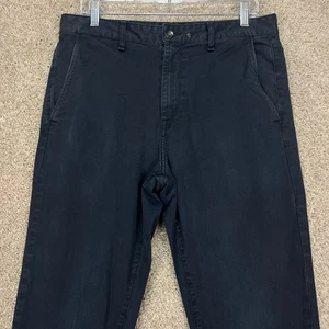 Rag & Bone New York Mens Pants Size 32x33 Navy Blue Casual Chinos Trousers - Picture 1 of 12