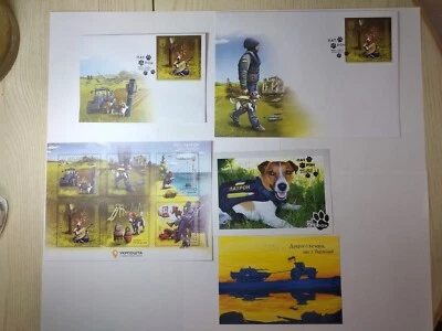 FDC +Stickers Dog Patron 🐕 Lot of 5! - Image 1 of 4