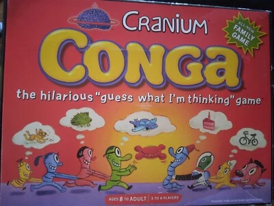 CRANIUM CONGA FAMILY BOARD GAME GUESS WHAT I AM THINKING GAME - Image 1 of 2