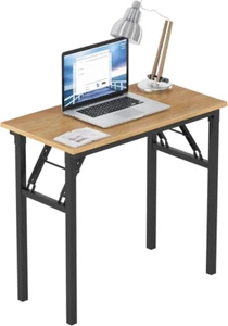 Tavolo Pieghevole, Scrivania per Computer, Scrivania Piccola, Tavolo Da Ufficio, - Foto 1 di 12