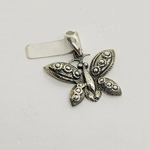 Sterling silver butter shape pendant Valentine day gift - Bild 1 von 4