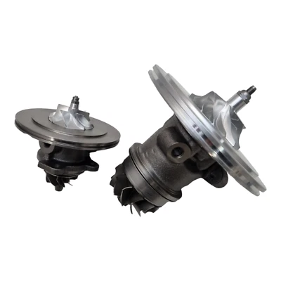 Turbocharger Upgrade Cartridge Set BMW 335 535 635 d 210kw Big+Small Turbo - Image 1 of 4