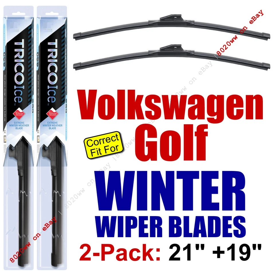 Limpiaparabrisas INVIERNO 2pk Super-Premium Fit 1993-2006 VW Volkswagen Golf - 35210/35190 Foto 1 de 1