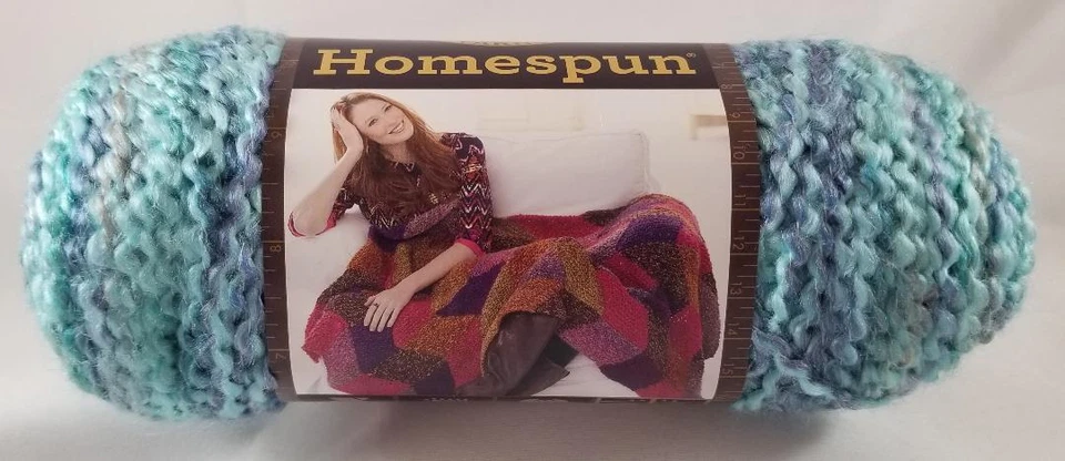 Lion Brand Yarn Homespun 98% Acrylic 2% Other 185y 6oz - Image 1 of 1