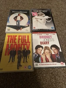 4 New and Sealed DVD Bundle - Ghost, Field Of Dreams, Full Monty & Bridget Jones - Picture 1 of 2