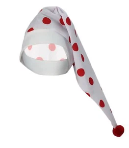Childs Red Nose Day Comic Relief Victorian Night Cap Fancy Dress - Picture 1 of 1