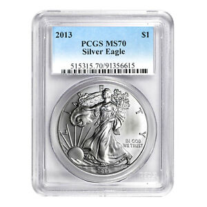 2013 $1 American Silver Eagle MS70 PCGS