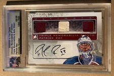  2008-09 ITG Ultimate Memorabilia Triple Memorabilia Autographs Patrick Roy /09