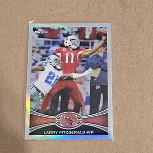 2012 Topps Chrome Larry Fitzgerald Cardinals Refractor 141 Arizona Cardinals - Picture 1 of 2