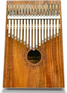 Kalimba 17 Tasten Daumen Finger Klavier, professionelles Musikinstrument leicht - Bild 1 von 8