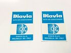 Vintage Aufkleber "Diavia" (Detomaso, Maserati), Vintage Dryer Sticker "Diavia"