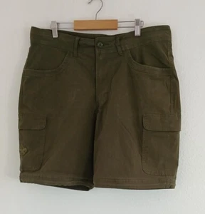 Boy Scouts of America Switchback Shorts Mens 36 Green Cargo Pocket w/ 9" inseam - Picture 1 of 7