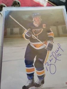 Brett Hull St Louis Blues Autographed 8x10 Photo Psa/dna Certified - Picture 1 of 3