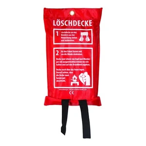 Löschdecke 120x120cm, bei Fettbrand, Küchenbrand - Glasfaser nach EN 1869:2019 - Bild 1 von 4