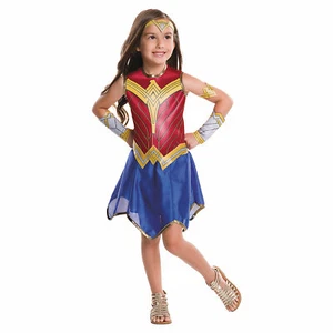 Girl's Wonder Woman Costume, Large, Apparel Accessories, 1 Piece - Picture 1 of 1