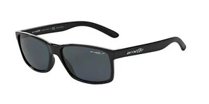 NEW Arnette 4185 Slickster Sunglasses 41/81 Black 100% AUTHENTIC - Picture 1 of 1