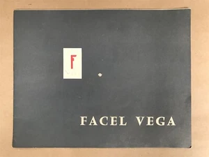Facel Vega original catalog sales brochure HK 500 Excellence 1961 French Texts - Picture 1 of 9